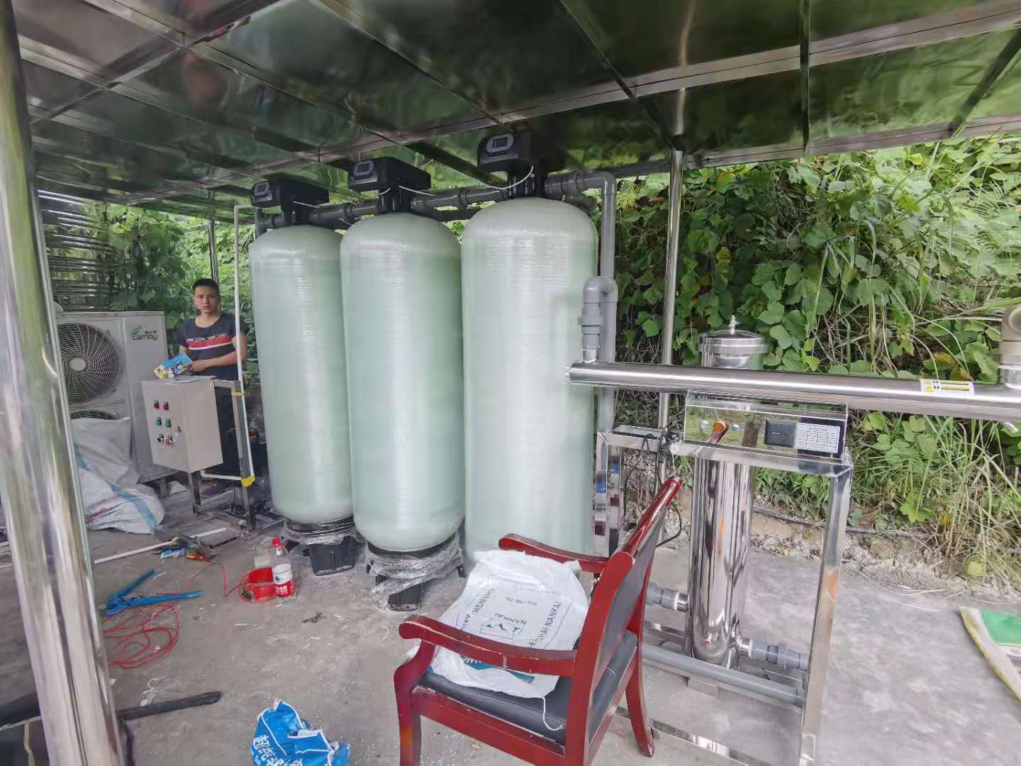 多介质过滤器，地下水净化水必赢亚州(中国)官方网站